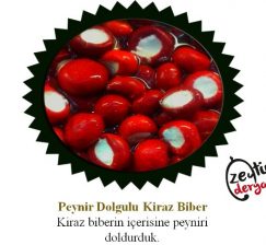 Peynir Dolgulu Kiraz Biber