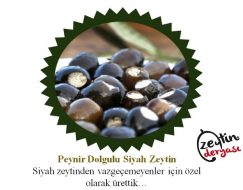 Peynir Dolgulu Siyah Zeytin