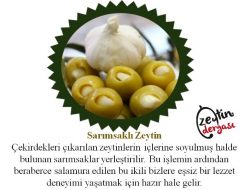 Sarımsaklı Zeytin