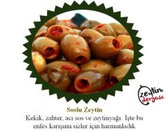 Çekirdeksiz Soslu Zeytin