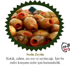 Çekirdeksiz Soslu Zeytin